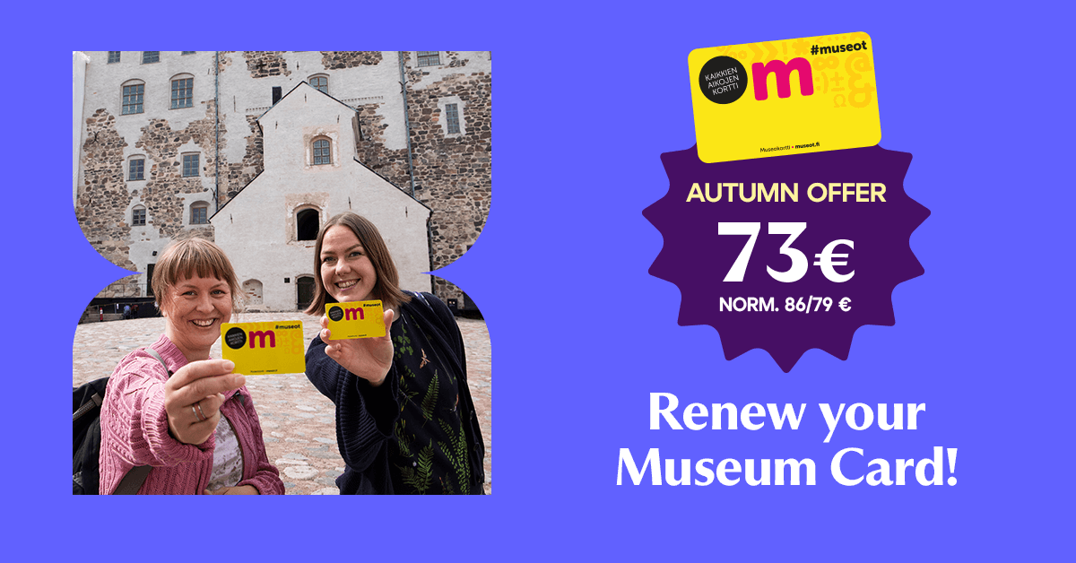 Autumn Offer: Renew your Museum Card for the discounted price of €73